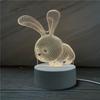 3d Nightlight Vision Bedroom Creative Desk Lamp Diy Holiday Gift Usb Direct Plug