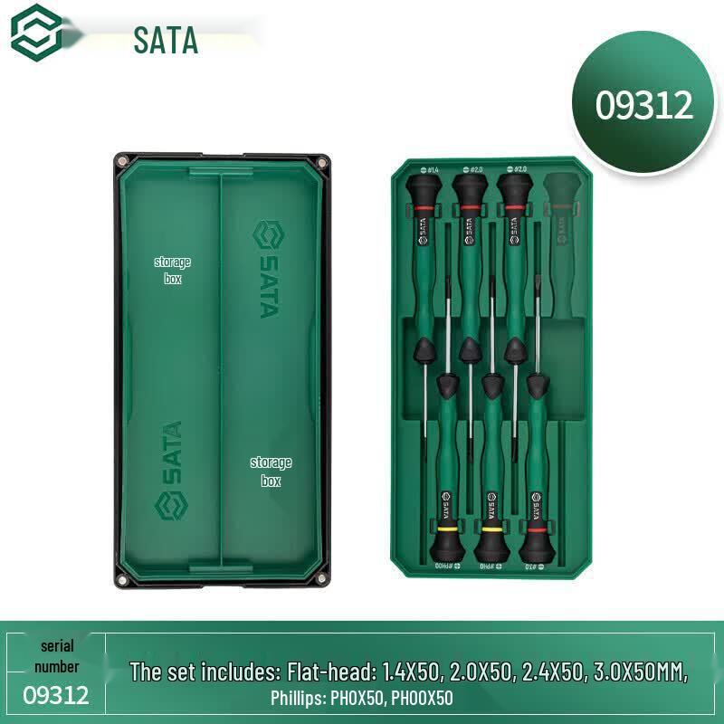 SATA 6-Piece Precision Screwdriver Set