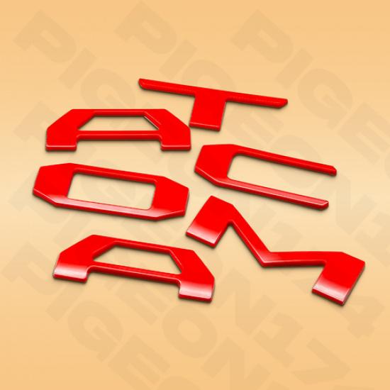 Emblem Tailgate Letter For Tacoma 2016- Trunk Ert ABS 3D Decal Nameplates