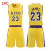 Lakers Lebron James Kosárlabda Mezsese Szett Gyorsan Száradó Anyaggal Gyerekeknek és Felnőtteknek