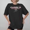 Unisex Women New Arrival Cardi B Tour Concerts Little Miss Drama 2026 Tour Tee T Shirt 100 Cotton Tshirts Clothing