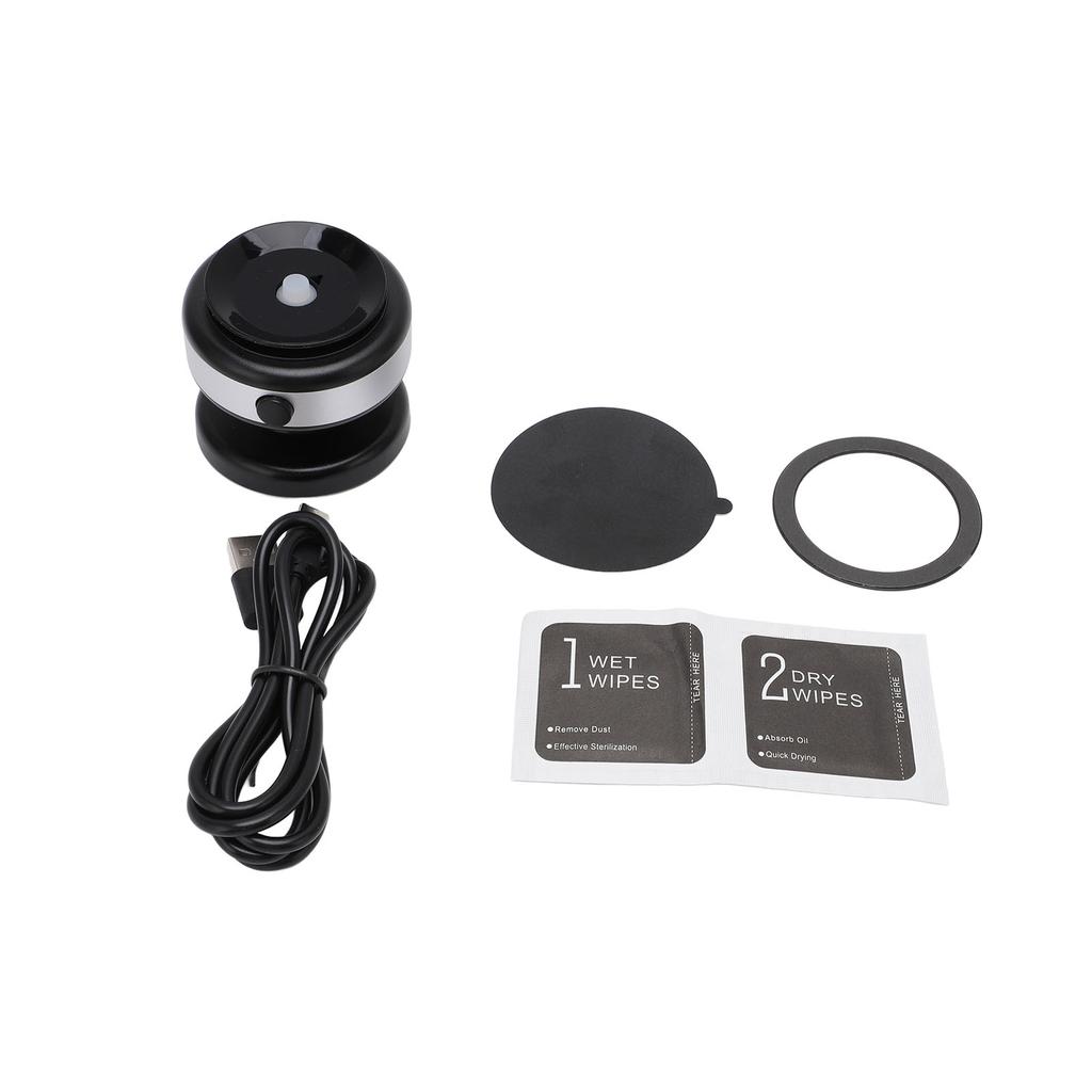 Electric Suction Phone Mount Aluminum Alloy Vacuum Magnetic Car Cell Phone Holder 5kg Suction Force for 4.7in To 7in Phones