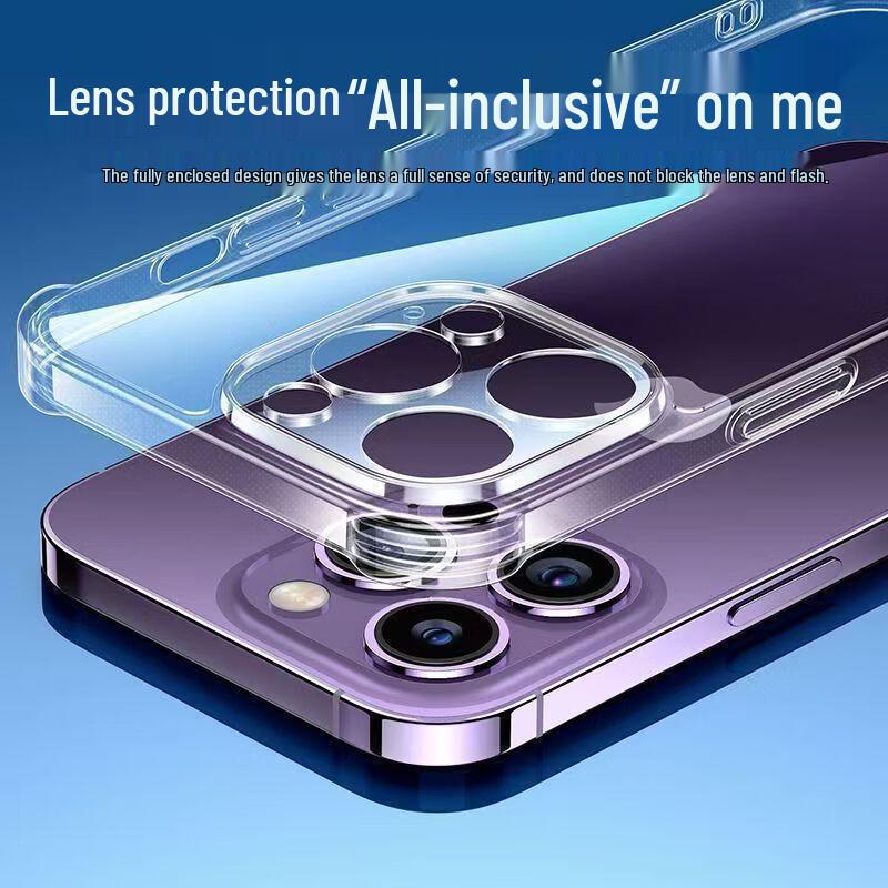 Calaio Airbag Anti-Drop Transparent Case for Apple iPhone