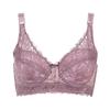 Plus Size 36-46 Damen Push-Up-Dessous, sexy einfarbiger Bügel-BH, floraler Spitzen-BH, dünn, bequem, atmungsaktiv, Damenunterwäsche