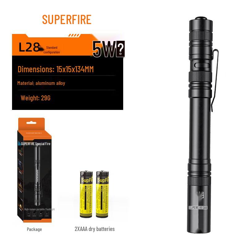 SupFire Rechargeable LED Flashlight Series