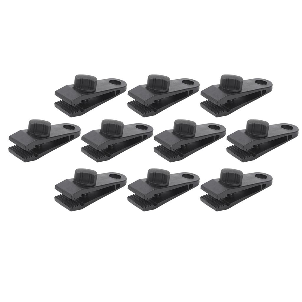 Outdoor Portable ABS Windproof Awning Tarp Tighten Tent Canopy Fixing Clamp Clip