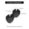 Para Volvo EX90 2025 2026 Portavasos de la Consola Central Accesorios de Interior de Coche Portabebidas Estuche de Almacenamiento Bandeja