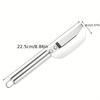 Scale Scraper 3 in 1 Stainless Steel Fish Scale Knife Sawtooth Scraping Boning Filleting Cut Dig Maw Knife Remove Scale Brush
