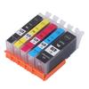Ink Cartridge Printing Accessory Part for PIXMA MG5740 MG6840 MG7740 TS5040 TS6040 TS8040 5 Color BK BK C M Y