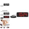 Modern Minimalist Electronic Alarm Clock With Strong Vibration And Dual Ringtone For Heavy Sleepers