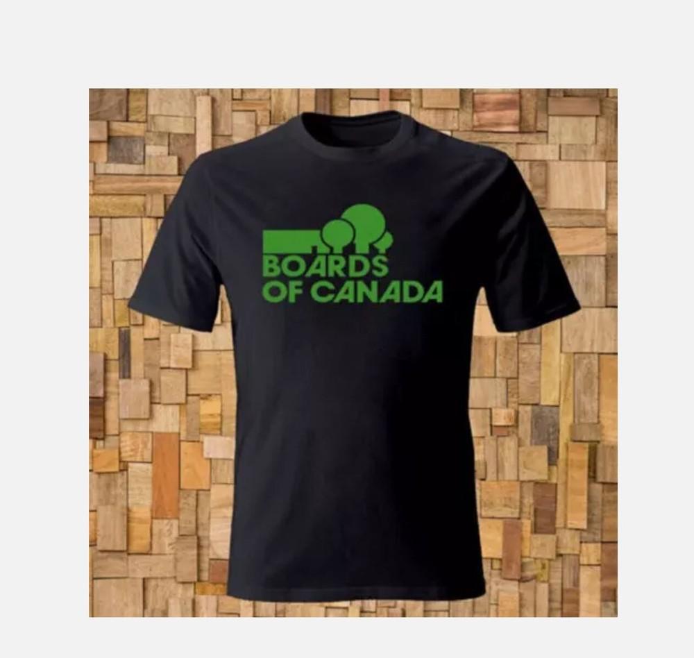 Boards Of Canada Logo Men_s Black T-shirt