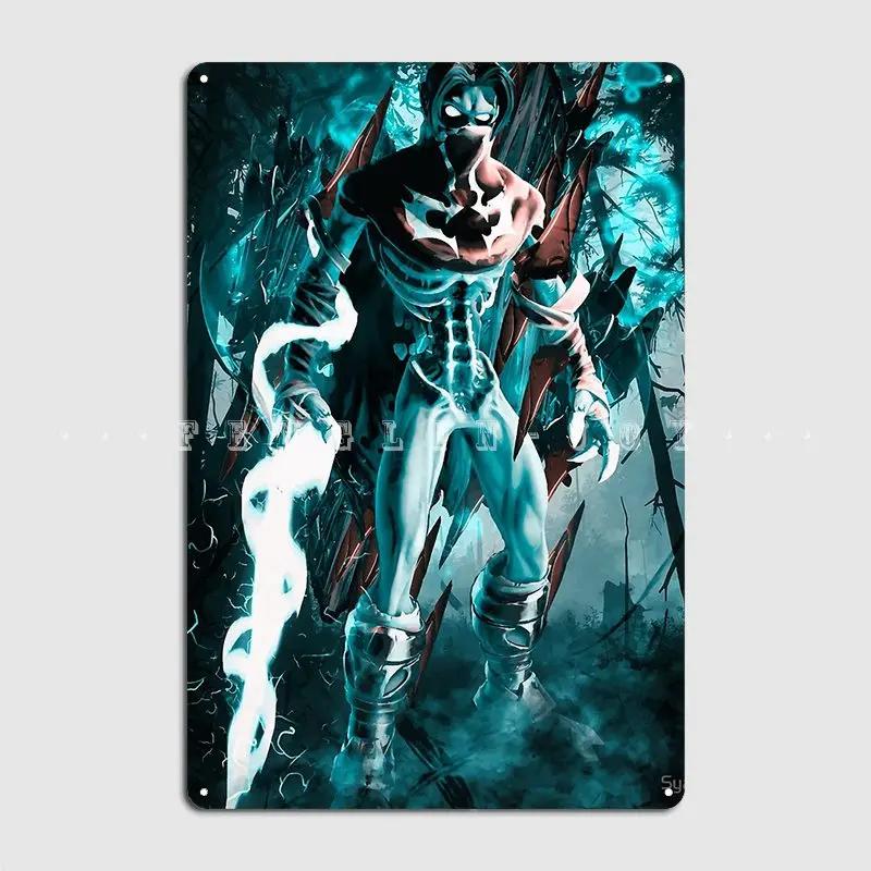 

Soul Reaver Разиэль Металлическая табличка Кино Гостиная Стена Классический Настенный декор Жестяная табличка Постеры 20x30cm