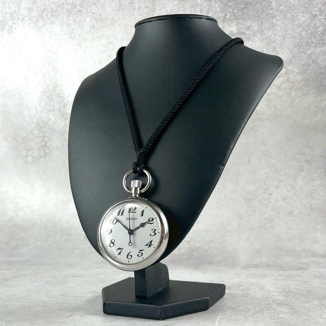 

[USED] Working/Seiko Hand-Wound Railway Pocket Watch 7C21-0AA0