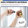 100pcs 410 Stainless Steel Truss Head Self-Tapping Screws – 8 Sizes M4.2x13-50mm, High Strength, Corrosion Resistant For Metal & Wood