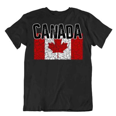 T-shirt Drapeau Canada Mode Pays Souvenir Cadeau T-shirt Fierté logo