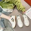Genuine Leather Small White Shoes Women's Skate Shoes  Spring New Sports Forrest Gump Shoes Women's All-match Casual Trendy Daddy Shoes