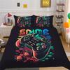Home Bedding Set Game Player Quilt and Pillowcase AU/EU/US Double Bed/double Bed Full Size