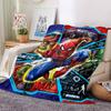 1pc Spiderman Three Faces flannel Blanket for Super Soft Cute Comfort Blanket for Travel Bedding Couch Sofa Blanket Y82561