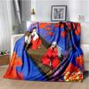 Cartoon Anime Inuyasha Throws Blanket for Sofa Bedding Couch Hiking Picnic Super Soft Cute kawaii Flannel Blanket birthday gift