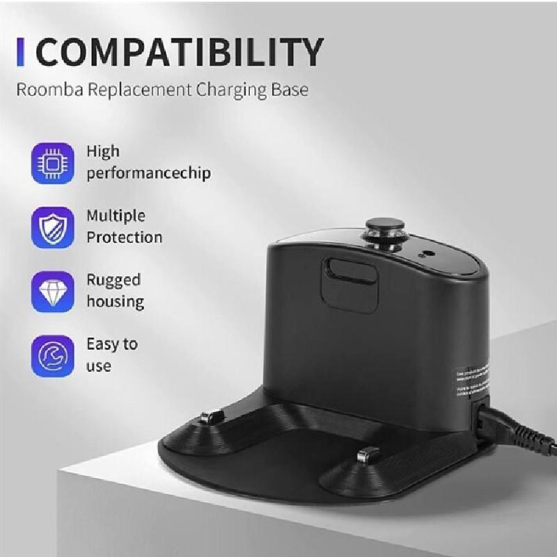 Pour Irobot Roomba Station de Recharge Aspirateurs Robots Avec Adaptateur Secteur Européen
