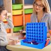 4-In-A-Row Board Game with 3D Printed Spiral Chess Connecting Four Strategy Game Parent-child Interactive
