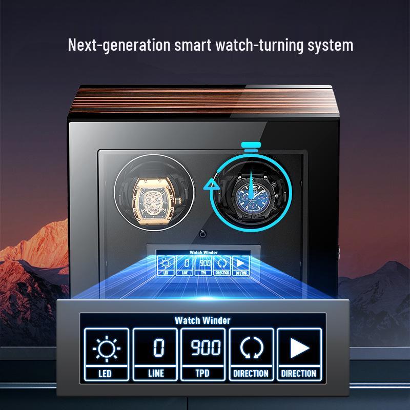 In-Stock Milanese Automatic Watch Winder and Storage Box