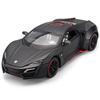1/24 Lykan Hypersport Alloy Sports Car Model Diecast & Toy Vehicles Metal Racing Car Model Sound and Light Collection Gifts