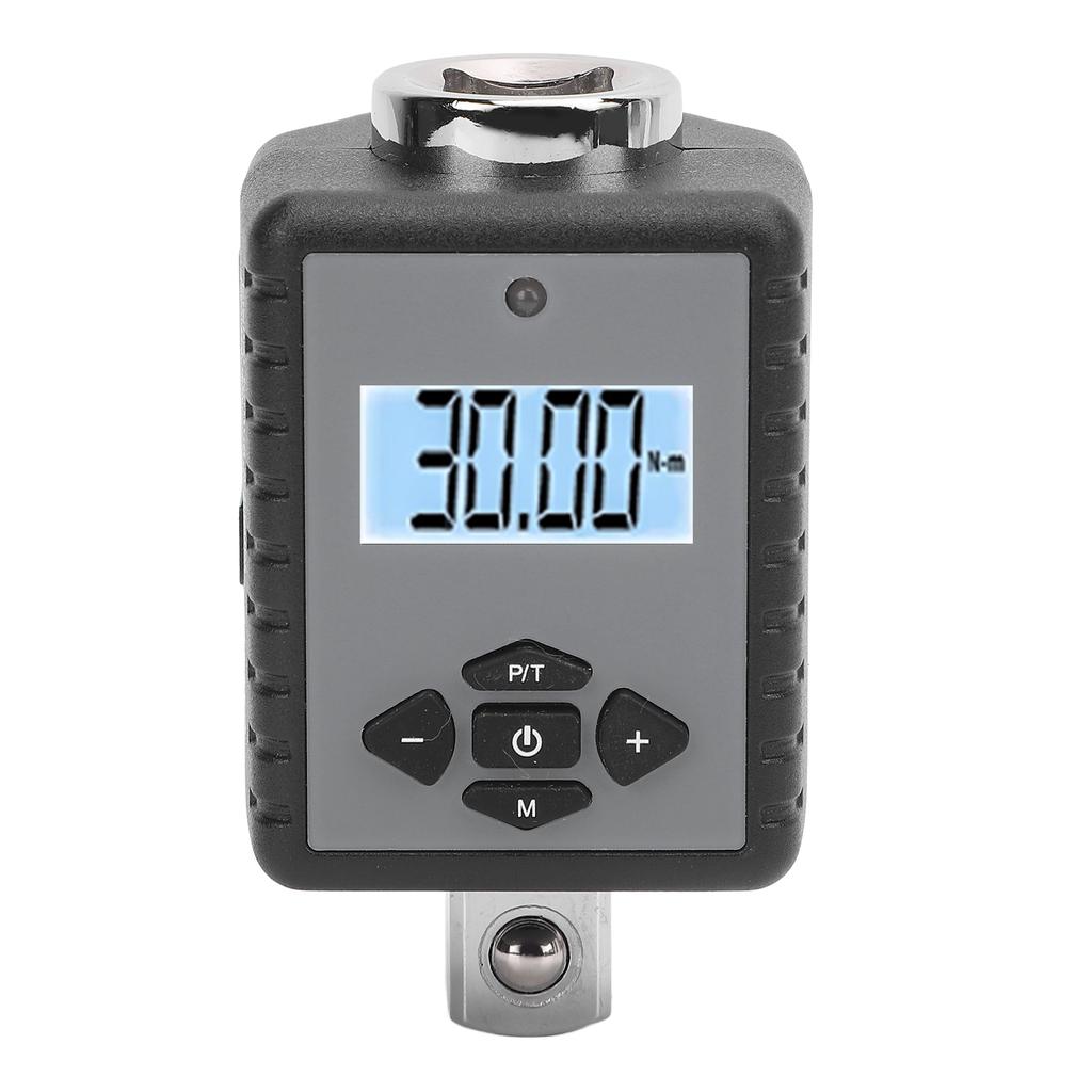 1 2in Digital Torsion Wrench Adapter 2 to 200 N.m with 2 Adapter Torsion Wrench Converter for Car Motorcycle Repair