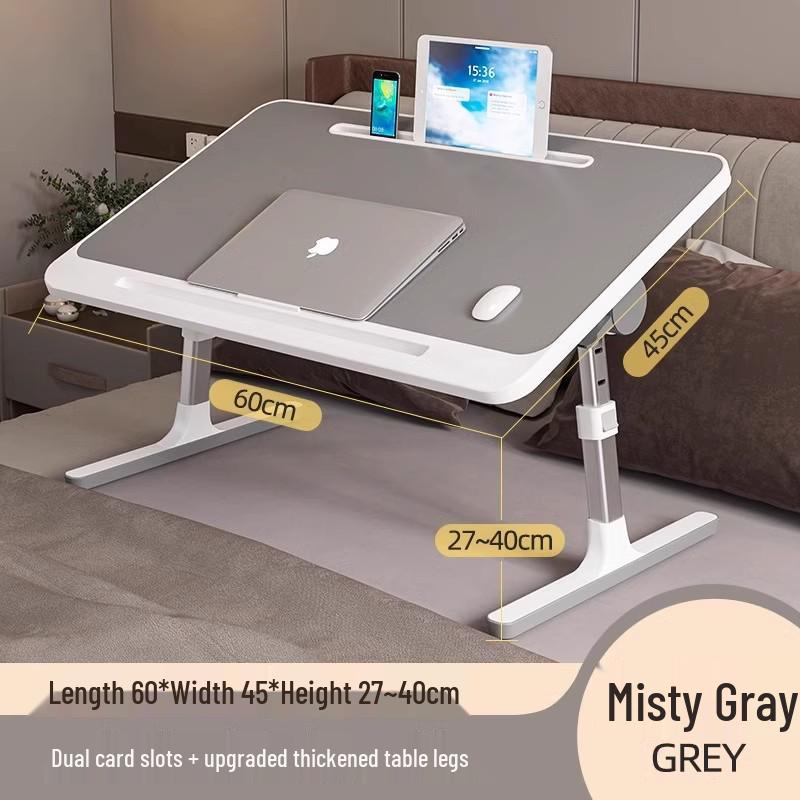 Adjustable Student Writing Table with Mobile Bracket for Bedroom or Dormitory