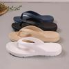 Unisex Bequeme EVA Rutschfeste Sandalen - Minimalistisches Streifendesign, Ganzjährig Tragbar & Handwäschefreundlich | Ideal für Zuhause und Strand, Sandale