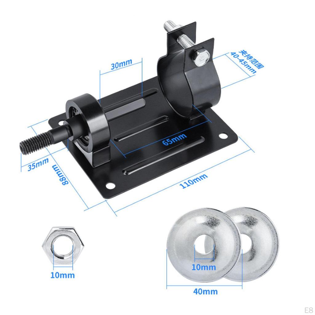 Electric Drill Cutting Stand Bracket Converter Heavy Duty Sturdy Practical Metal