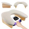 Foldable Manicure Hand Pillow PU Leather Ergonomic Nail Pillow New Nail Arm Rest