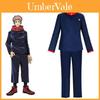 Costume Cosplay Autentico di Jujutsu Kaisen Yuji Itadori per Uomo e Donna con Parrucca