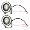 30W 3.5in Front Fog Lamp 3200LM IP65 Waterproof LED Universal White Light Outer Ring 12V
