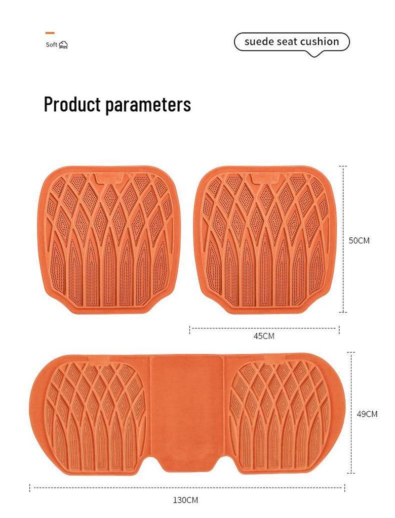 Universal Latex Cotton Seat Cushion for Haval H6/H9/M6, Big Dog, Xiaolong, Menglong, & Chitu - All-Season Interior Accessory.