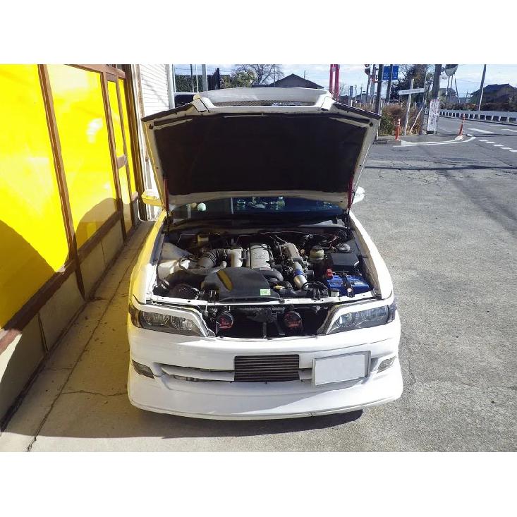 Für 1996-2001 Toyota CHASER JZX100 Limousine Frontklappe Motorhaube Gasdruckfedern Kohlefaser Federdämpfer Hubstütze Stoßdämpfer