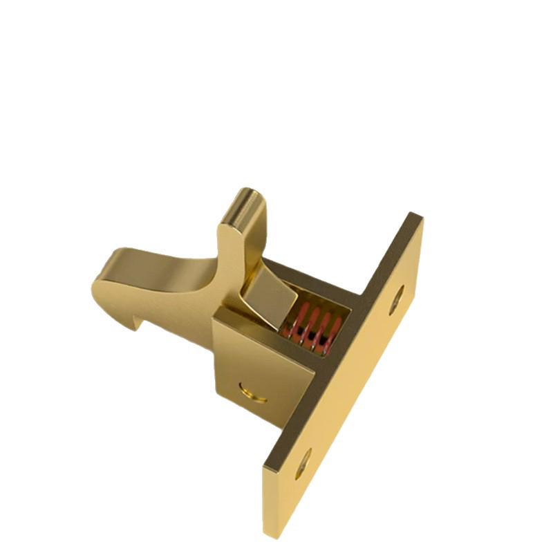 Antique Style Self-Locking Spring Latch for Sliding Doors and Windows (Left/Right Application)