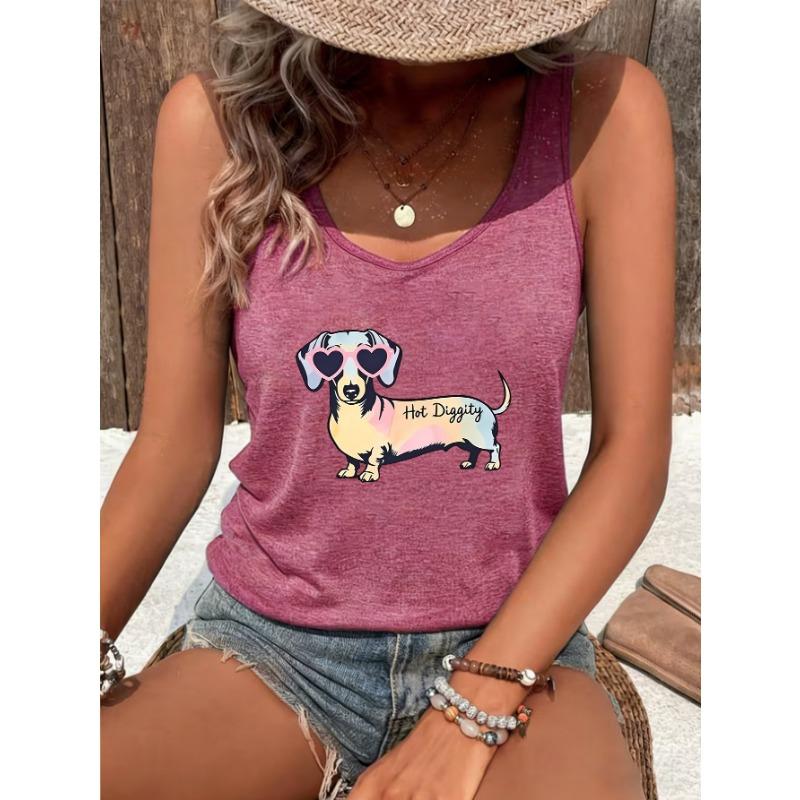 Women’s Trendy Exquisite Printed Fashion Sleeveless Tank Top