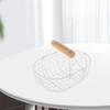 Rustic Fruit Basket Centerpieces Dining Table Display Rack Metal Mesh for Picnic