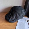 Front and back wearing beret street men and women literary and retro forward hat casual versatile painter hat short brim cap