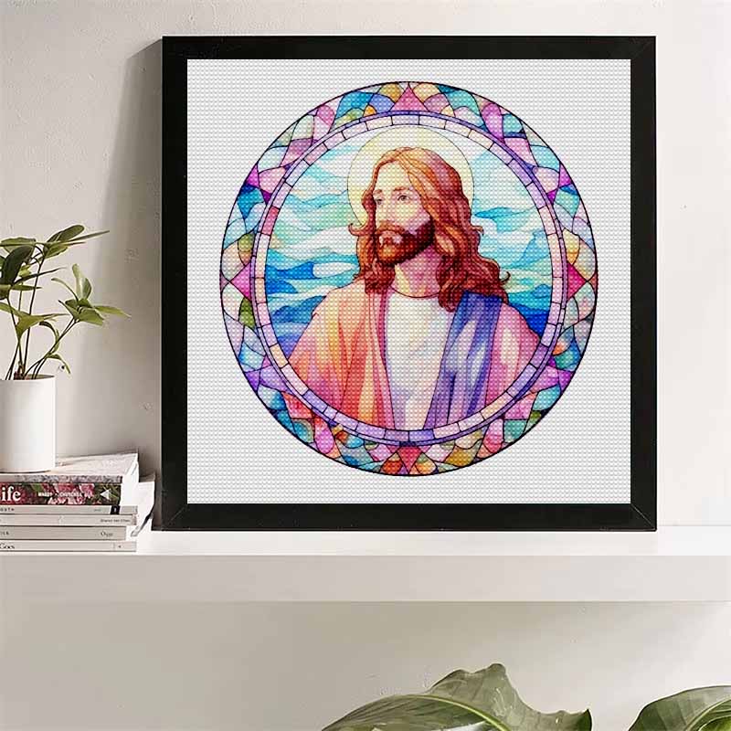 New Arrival 5D DIY Full Circle Diamond Painting "Religious Figures" Embroidery Cross Stitch Home Decor Gift
