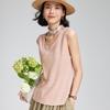 Women's Dream Linen Sleeveless Vest