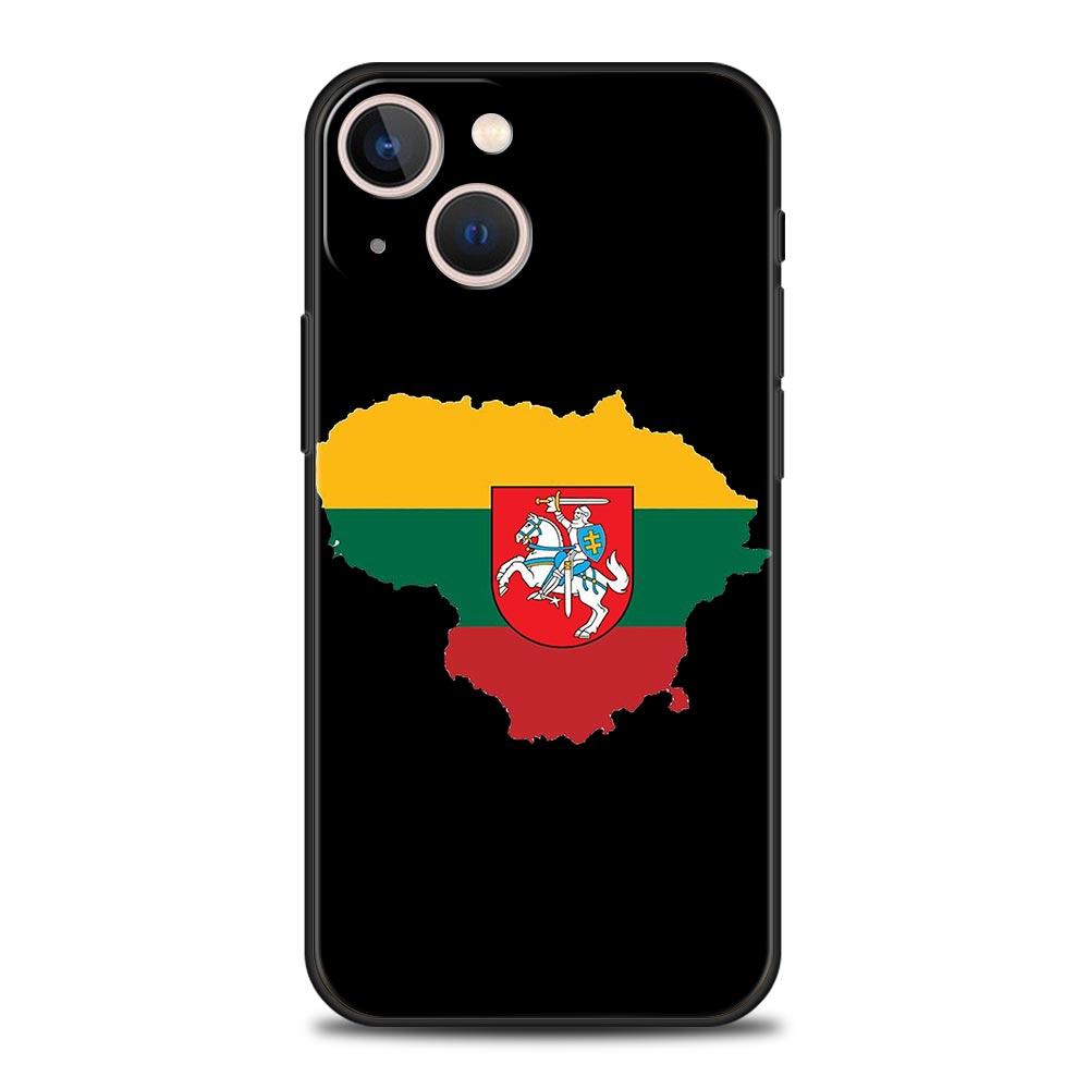 

Flag of Lithuania flag Luxury Phone Case For iPhone 13 15 14 12 Mini 11 Pro MAX XR X SE XS 7 8 Plus Silicone Protection Cover iPhone 15 Pro