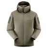 Men's Winter Outdoor Tactical Jacket Coat Thermal Windproof Waterproof Cold Resistant Solid Color Hoody Hiking Tops
