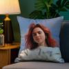 Singer C-Clairo Charm Pillow Case Sofa Living Room Bedroom Double-Sided Printing Square Cushion Nap Time Pillow Case