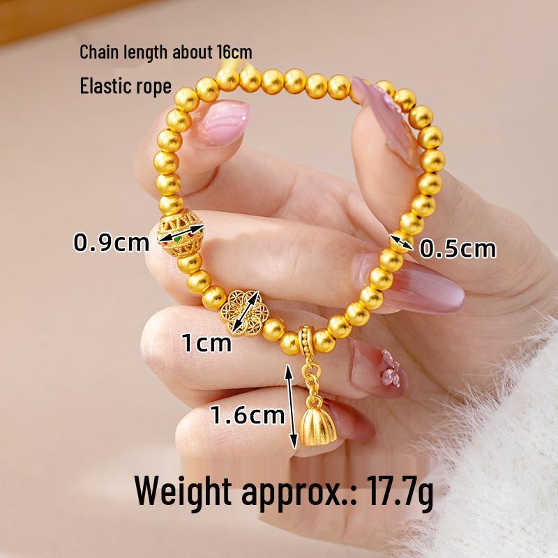 Ancient Five Emperor Coin Necklace & Diamond-Set Copper Earrings - Trendy, Long-Lasting Jewelry for Women