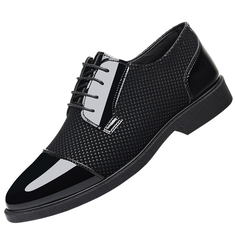 Herren-Loafer in großen Größen für Frühling und Herbst, flache formelle Herrenschuhe, bequeme Business-Casual-Schuhe, Lederschuhe
