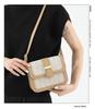 2024 Spring/Summer Women's Knitted Colorblock Straw Handbag – Mori Style