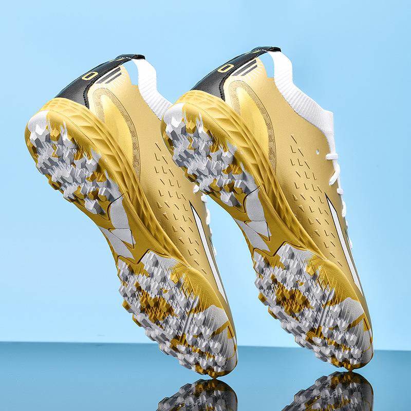 New Low-top Football Shoes Men's AG Long Nails World Cup TF Broken Nails Grass Grass Game Training Teenagers