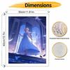 Disney Frozen Elsa Princess Oil Painting Art Handmade Diy Painting Home Decoration Gift